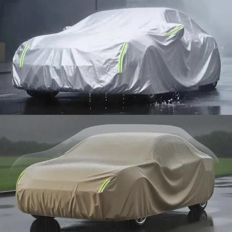 للحماية الخارجية غطاء الثلج ظلة مقاومة للماء والغبار كاملة لأغطية سيارات نيسان جوك F16 #4