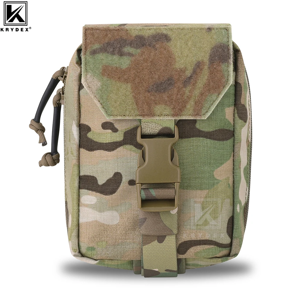 

KRYDEX Tactical Medical First Aid Kit Pouch Rip Away Tear Off IFAK Pouch Trauma Bag Outdoor Emergency Travel Hiking Survival Bag