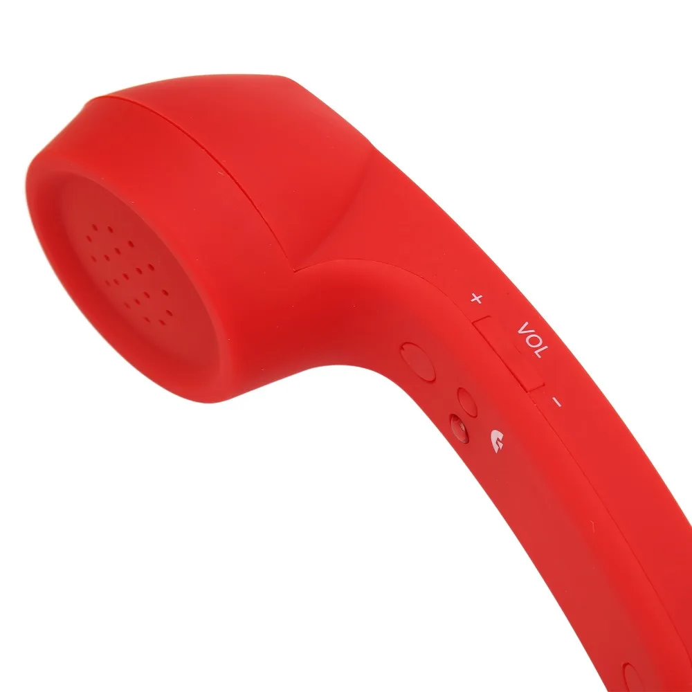 Adjustable Tone Retro Telephone Receiver Wired Connection Radiation Proof Handset Wired Cellphone Handset Telephone Conversation