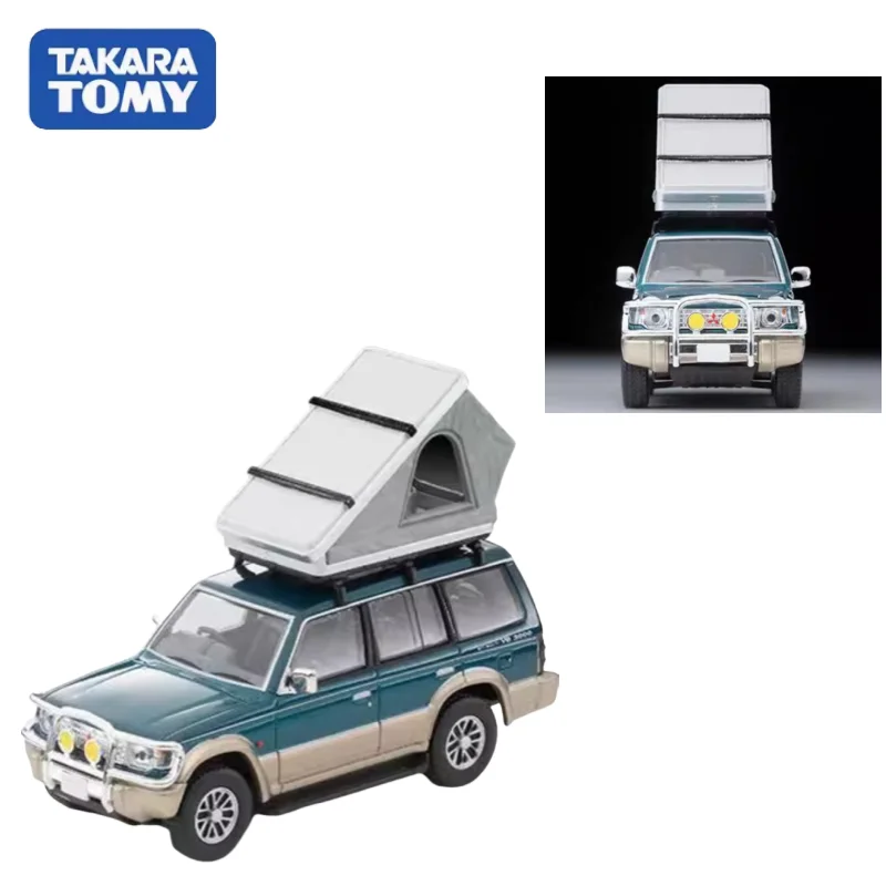 

TOMICA TLV LV-N206c Mitsubishi Pajero Mid Roof 2502, литая под давлением миниатюрная модель автомобиля из сплава, игрушка для мальчиков, декоративный предмет для взрослых.