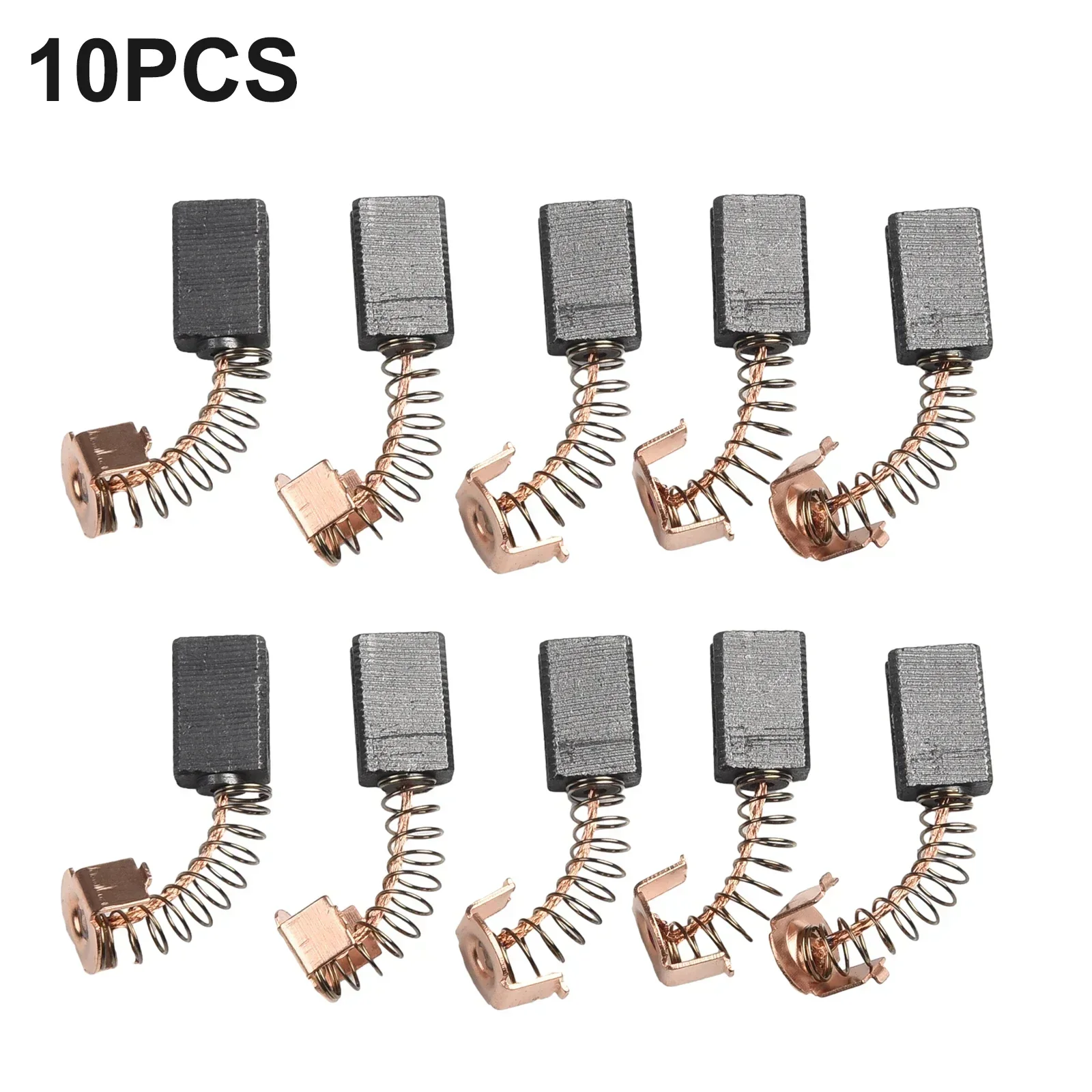 10 pçs escovas de carbono substituição para black decker ângulo moedor g720 motor escovas de carbono 5x8x12mm acessórios da ferramenta elétrica