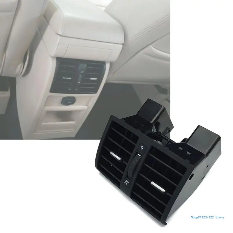 ABS Rear Vent Car Black Centre Console Rear Air Vent Suitable for 2013-2015 2004-2015