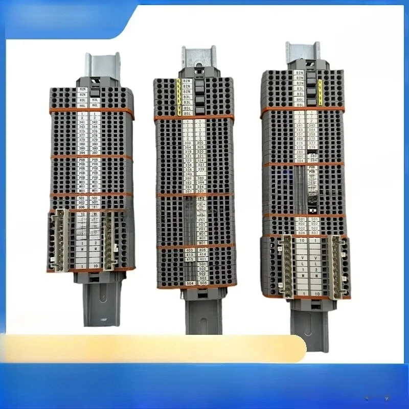 Escalator control cabinet terminals, terminal blocks, sidewalk control cabinets