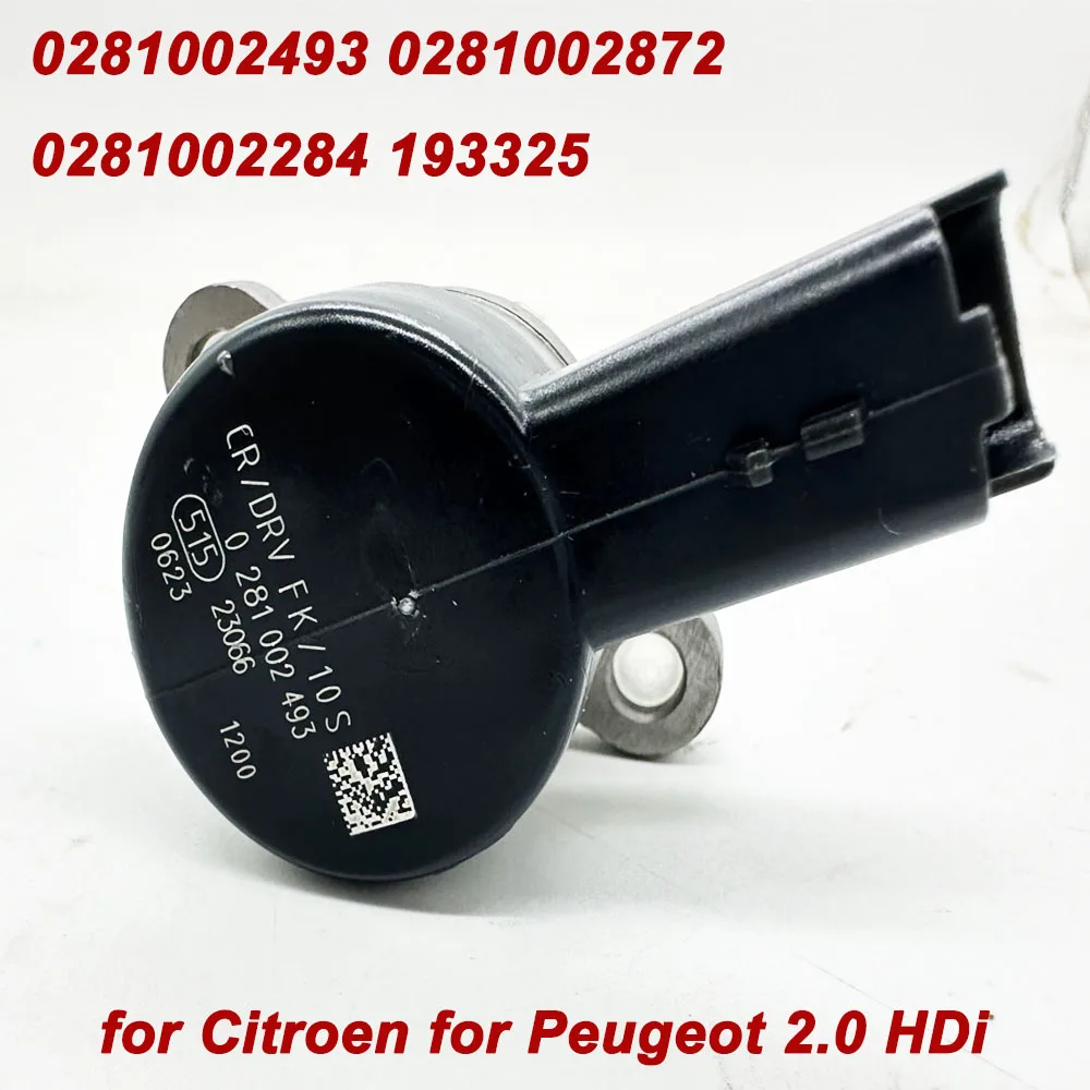 High Quality ForBosch 0281002493 0281002872 DRV Common Rail Fuel Pump Pressure Regulator 15610-67G00 For Citroen Peugeot 2.0 HDI