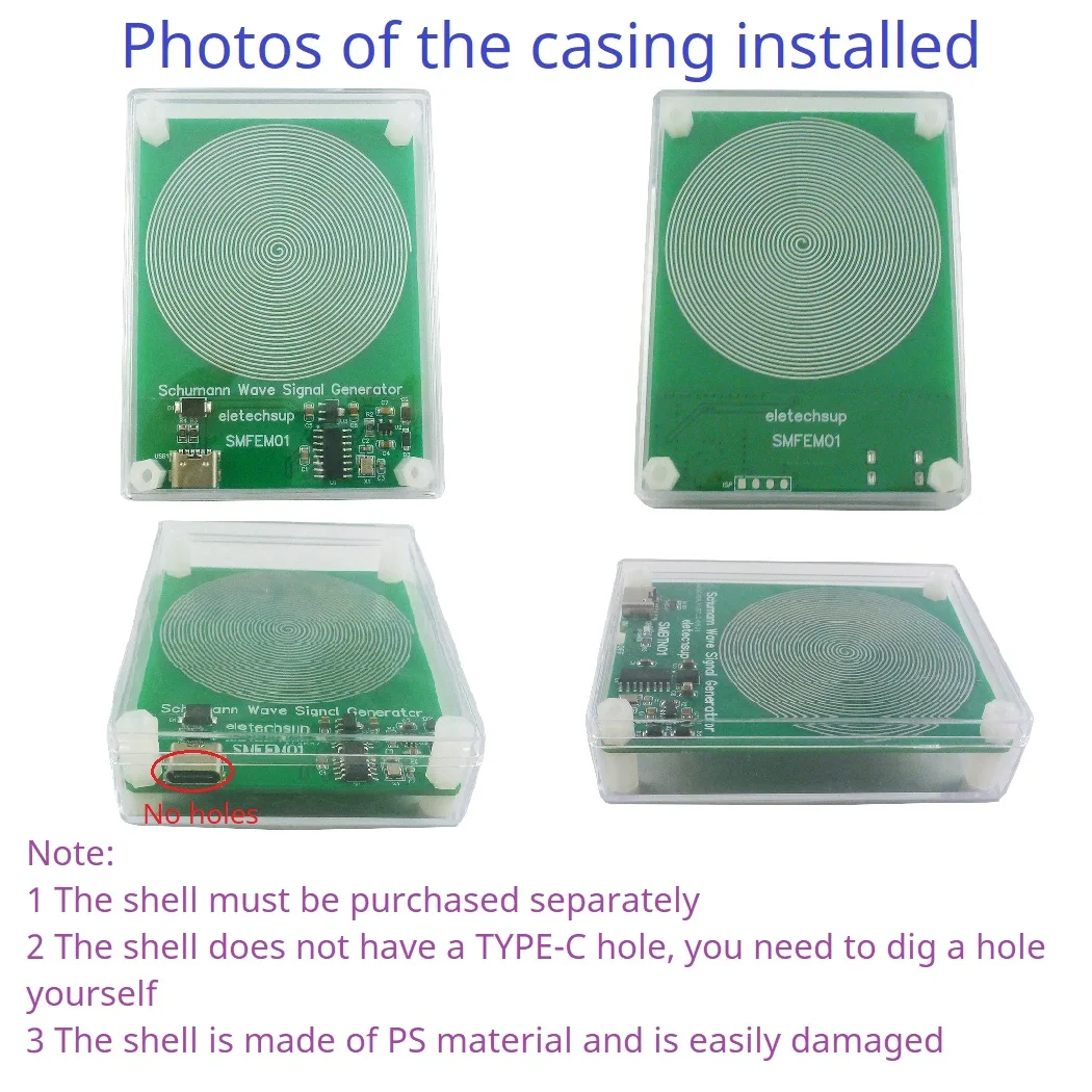 NEW!Schumann Resonances 7.83Hz Pure Sine Wave Ultra Low Frequency SR Signal Generator Audio Resonator External BatteryAvailable