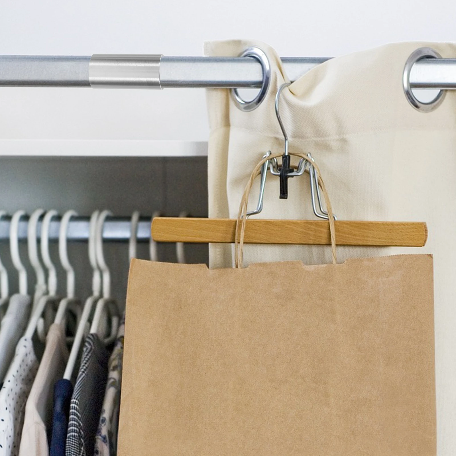 4Pcs Stainless Steel Hand Rail Tube Connector Stable Connection Precision Machined for Various Applications 2-Way Tube Connector