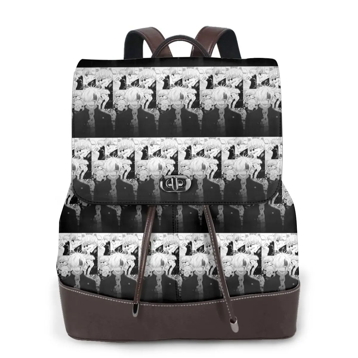 JJK Anime Gojo Satoru Jujutsu Kaisen Bookbag School Student Bags Hiking Travel Daypack for Women Fashion Derma Backpack
