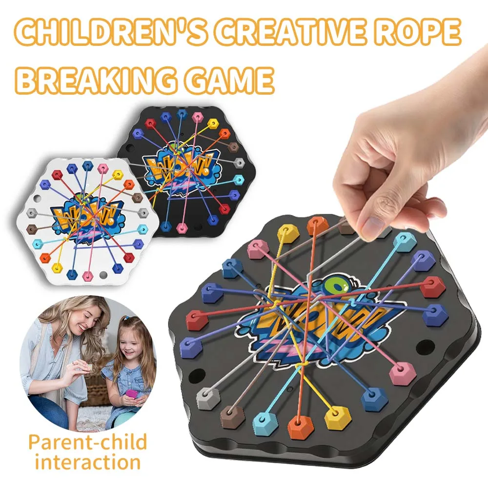 

Twisted Rope Puzzle Challenge – Brain Teaser Knot Untangling Board Game, Educational Toy for Kids & Family Fun