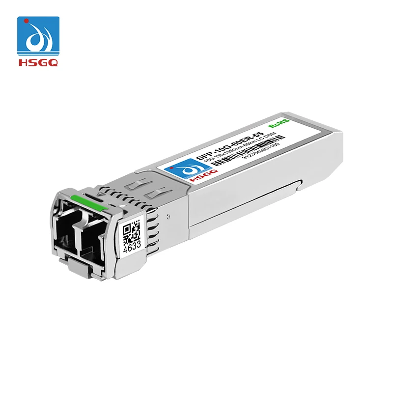 HSGQ FTTH Networks 10GE ER SFP+ 1550nm 60km SMF Transceiver Module 10g sfp Module