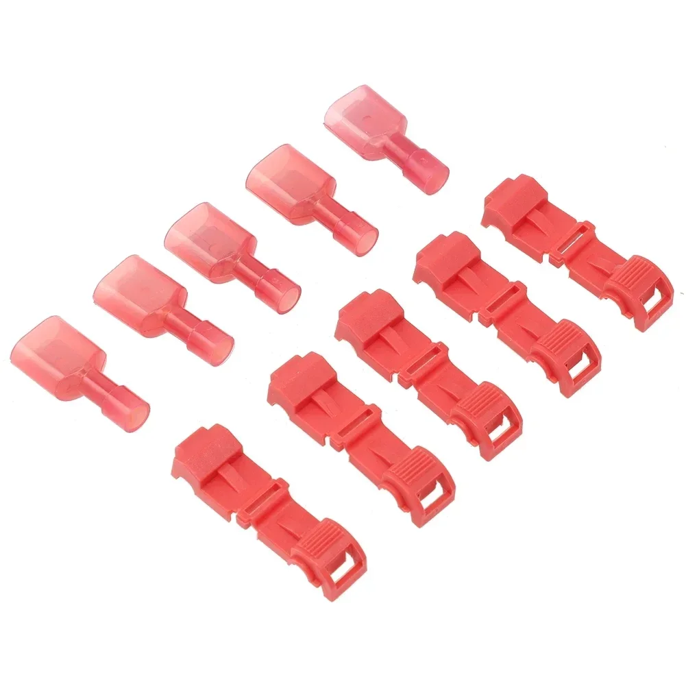 

Splice Wire Connector Terminals PVC+brass Lawn Mower Wire 25 Set 25*Male Spade Connector For Robot Installations
