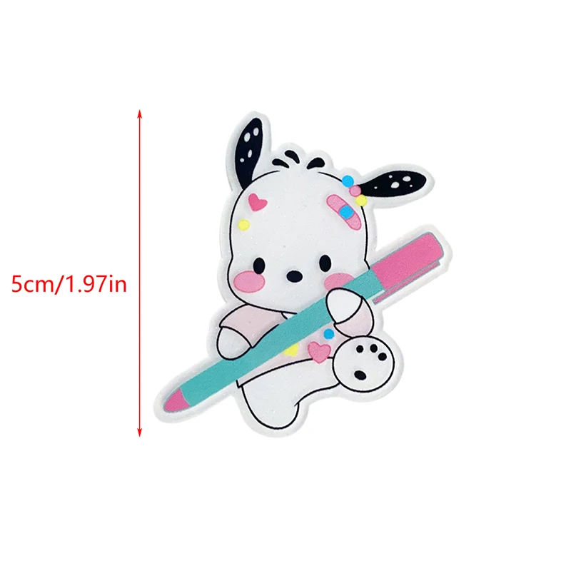 Cartoon Sanrio Hair Clip Kawaii Hello Kitty Cinnamoroll Kuromi Melody Pochacco Side Bangs Clip Hairpin Fashion Hair Accessories