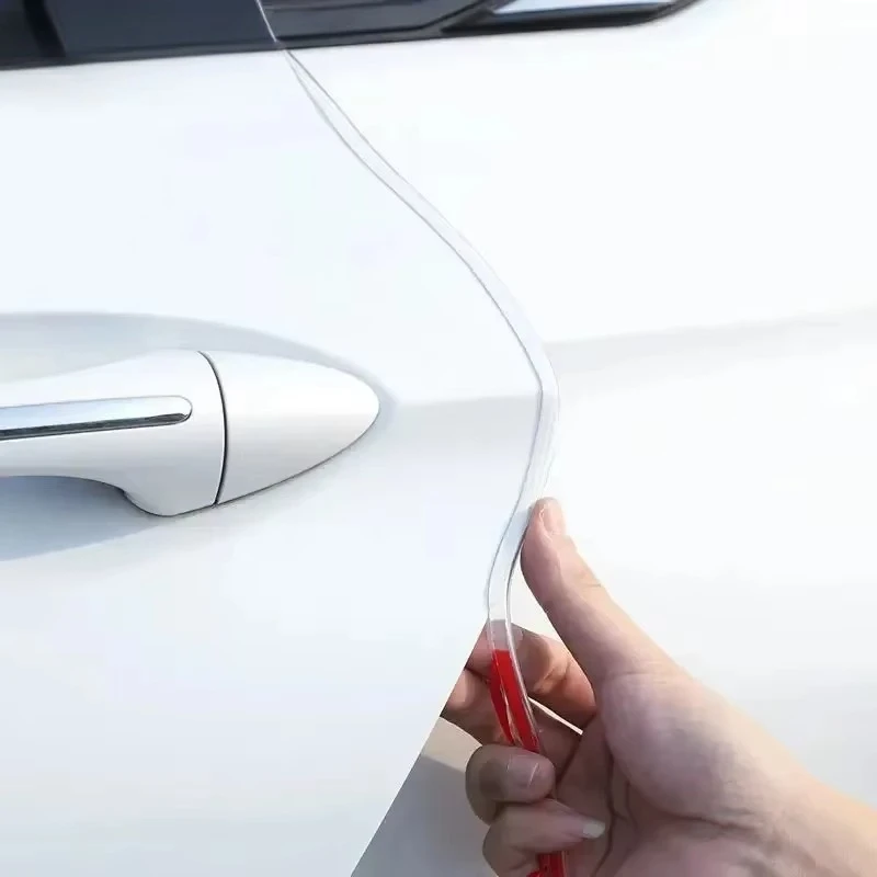 5/10/20M Transparent PVC Scratch-Proof Strips for Car Door Edges Used for Doors Hood Trunk Scratch-Resistant Car Accessories