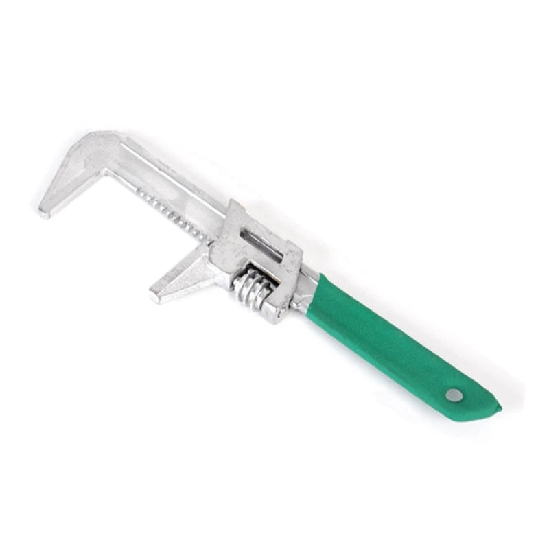 

【Top Picks】Versatile F-Type Adjustable Wrench Steel Multifunctional Bathroom Sink Wrench Household Large Open End Spanner