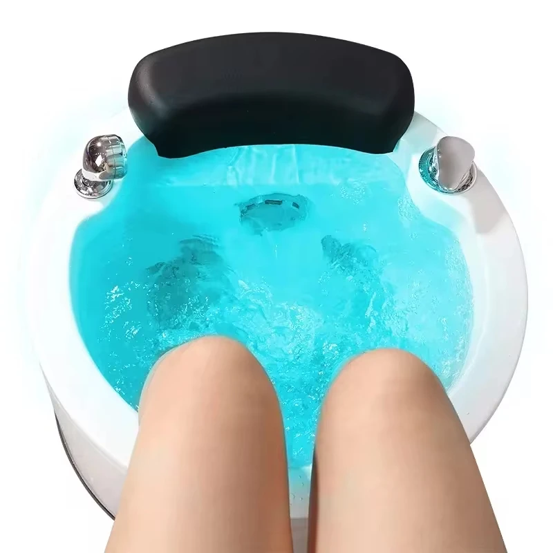 New Spa Pedicure Basin For Beauty Salon Surfing Massage Beauty Parlor Spa Foot bath Tub Electric Footbath Pedicure Bowl Foot Spa