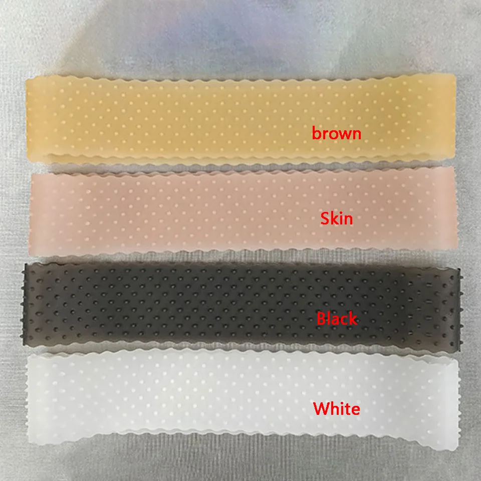 Transparent Silicone Headband Non Slip Elastic Soft Wig Grip Band Adjustable Women Hair Band for Fix Wigs Silicone Band