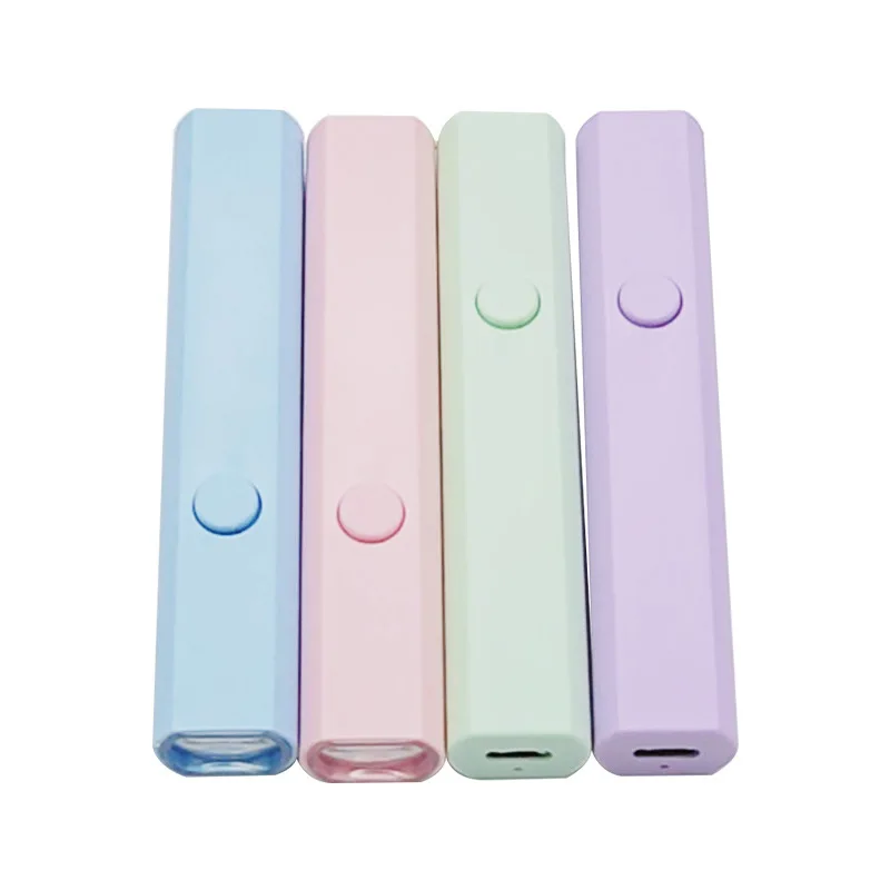 Handige draagbare nageldrogerlamp UV/LED-uitharding Alle gellak Nail Art Tool Oplaadbare sneldrogende nagellamp