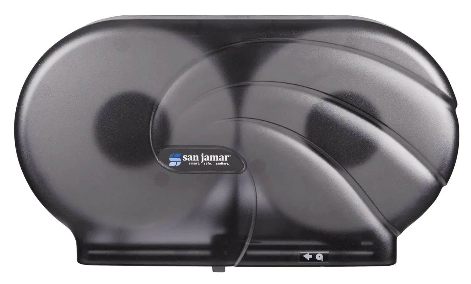 

Twin 9" Jumbo Toilet Tissue Dispenser, Black Pearl - Infinity System for Continuous Paper Supply