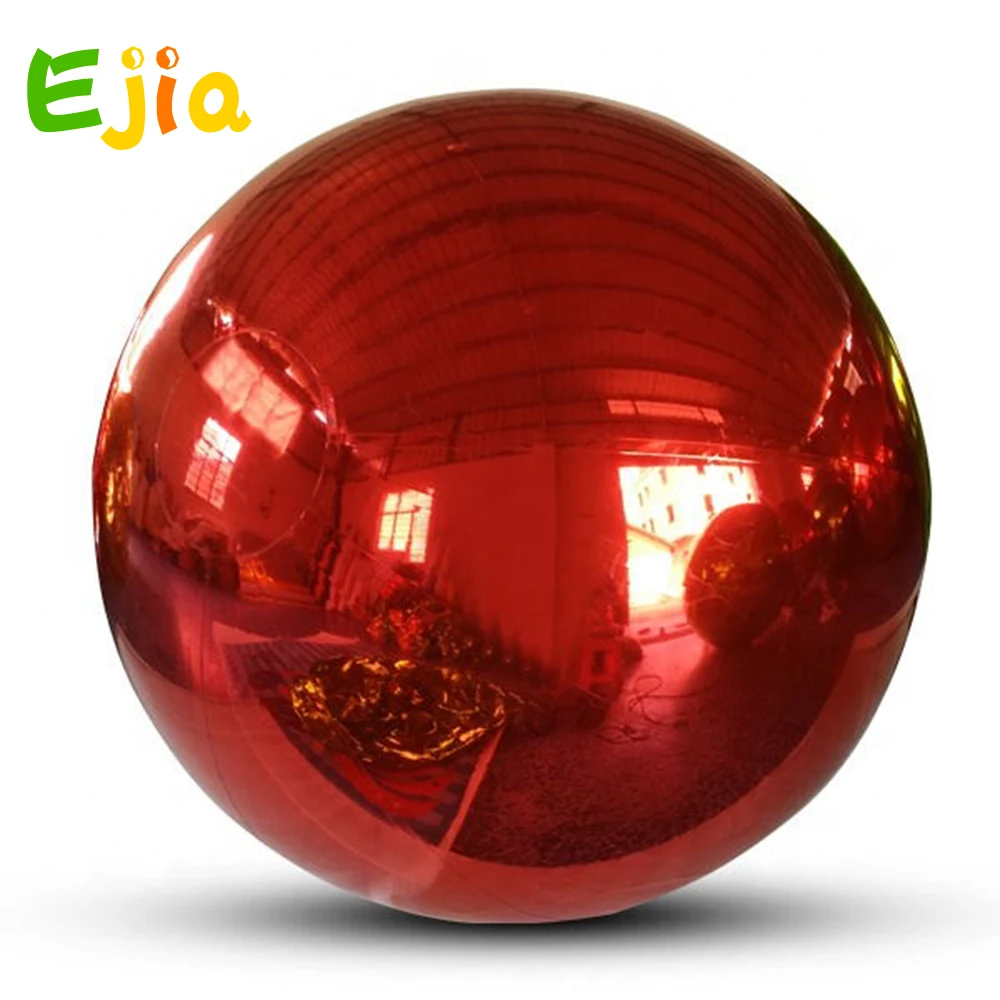 

High Quality Christmas Decorations Lights Ball 2m/3m/1.5m PVC Mirror Ball For Advertising Party Popular Sale