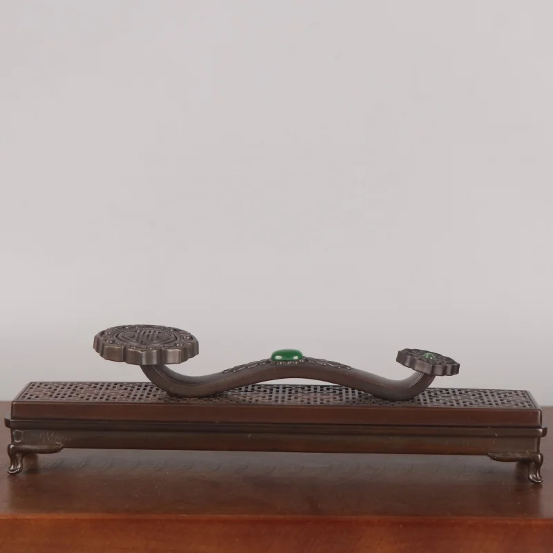 Alloy , sandalwood , , Ruluyi burner, horizontal Buddha incense bur