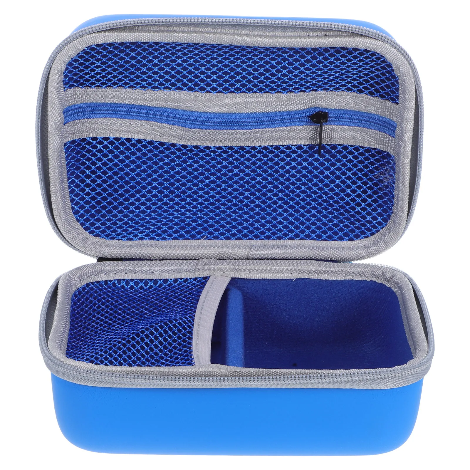 

Digital Camera Storage Bag EVA Case for Kids Shockproof Portable Travel Accessories Blue Color Mini Label Printer Case