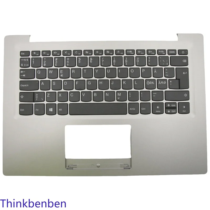 NDC Nordic Mineral Gray Keyboard Upper Case Palmrest Shell Cover For Lenovo Ideapad S130 130s 14IGM 120s 14 14IAP 5CB0P23894