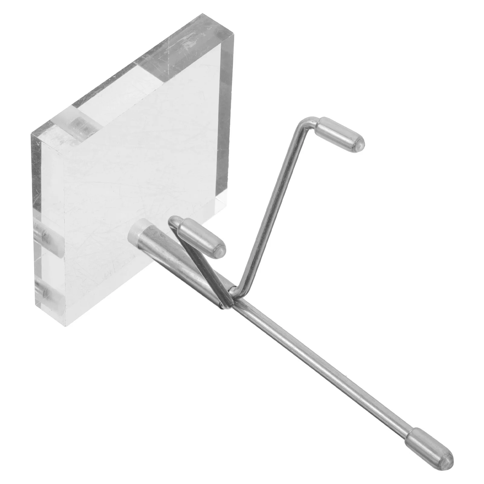 

Acrylic Business Card Holder Transparent Desktop Organizer for Name Cards Memo Pads and Desk Accessories Display Stand Rack