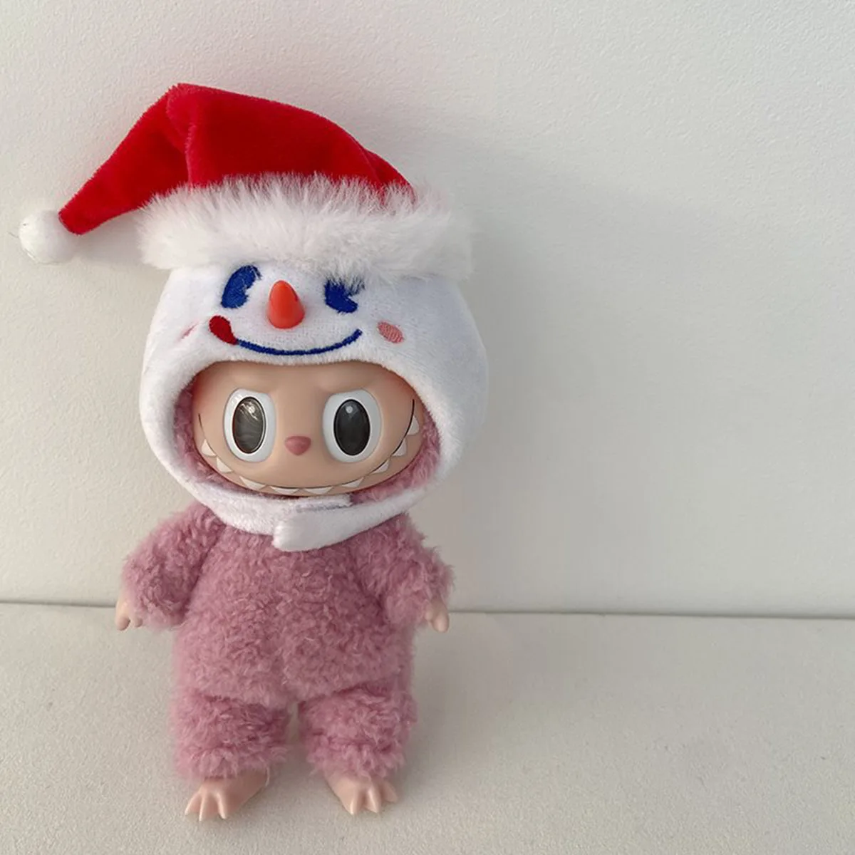 Labubu ชุดหูฟังหมวกผ้าฝ้ายตุ๊กตาอุปกรณ์เสริม Headwear Ido ตุ๊กตาเสื้อผ้าน่ารัก DIY ของขวัญ