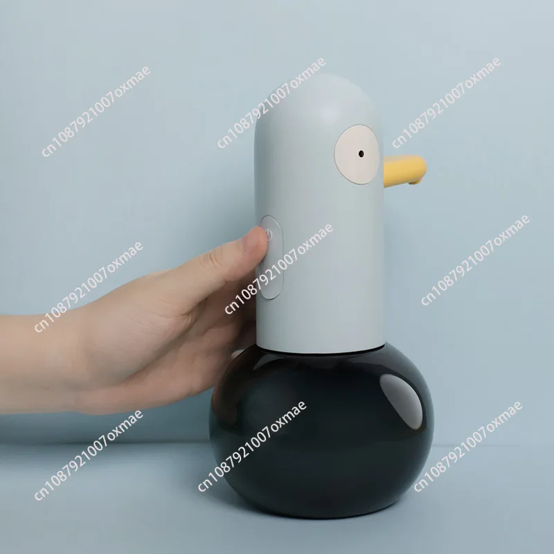 Automatic Induction Foam Soap Dispenser Contactless Duck Shape Soap Dispenser 400ml Capacity High-Precision Sensor Soap Dispense