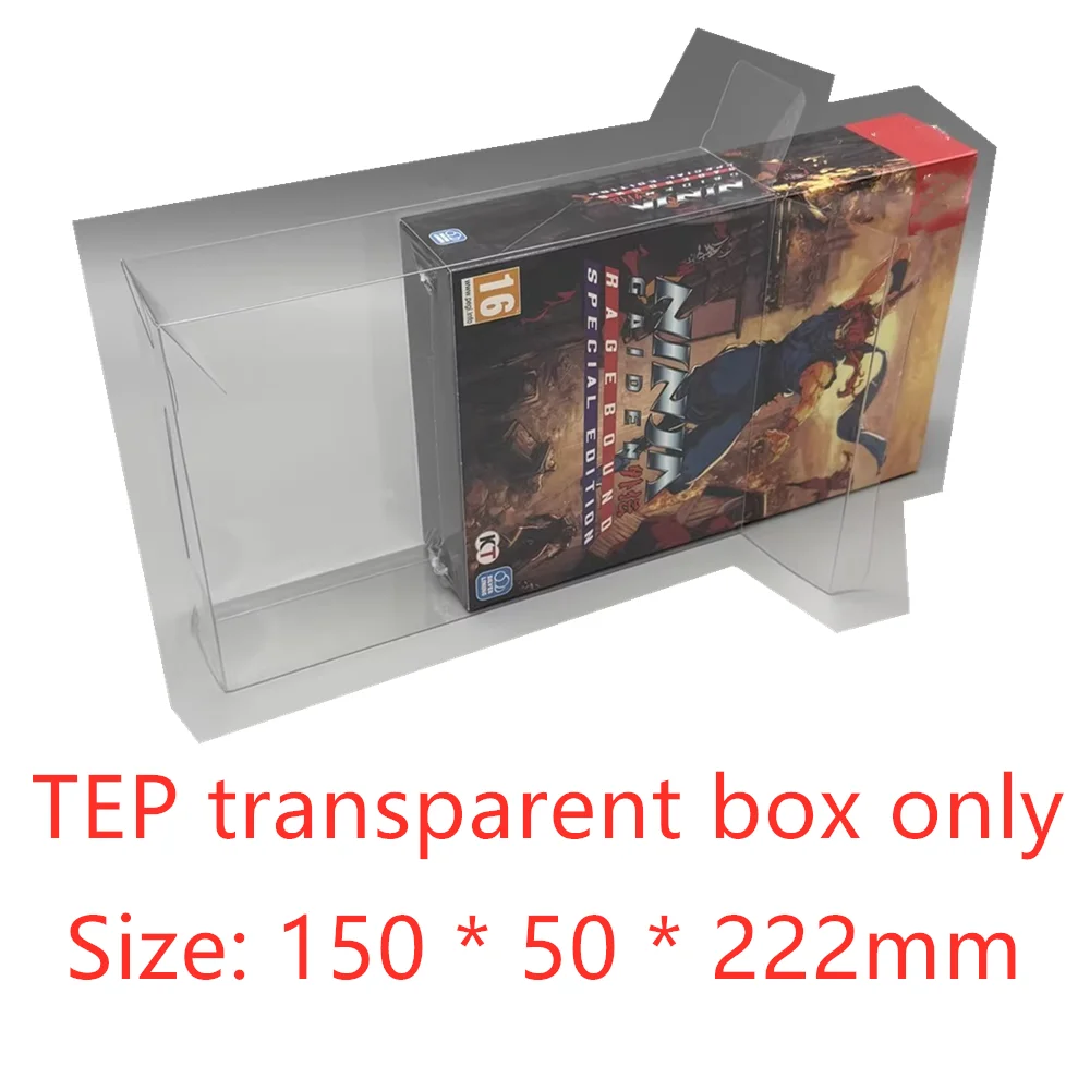Transparent Box Protector For  ‌NINJA GAIDEN: Ragebound/Nintendo Switch Collect Boxes TEP Storage Game Shell Clear Display Cas