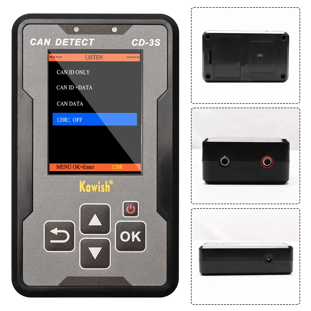 Handheld CAN Bus Analyzer Detector Auto Baud Rate Diagnostic Tool for Car Truck Motorcycle Live Data Monitor