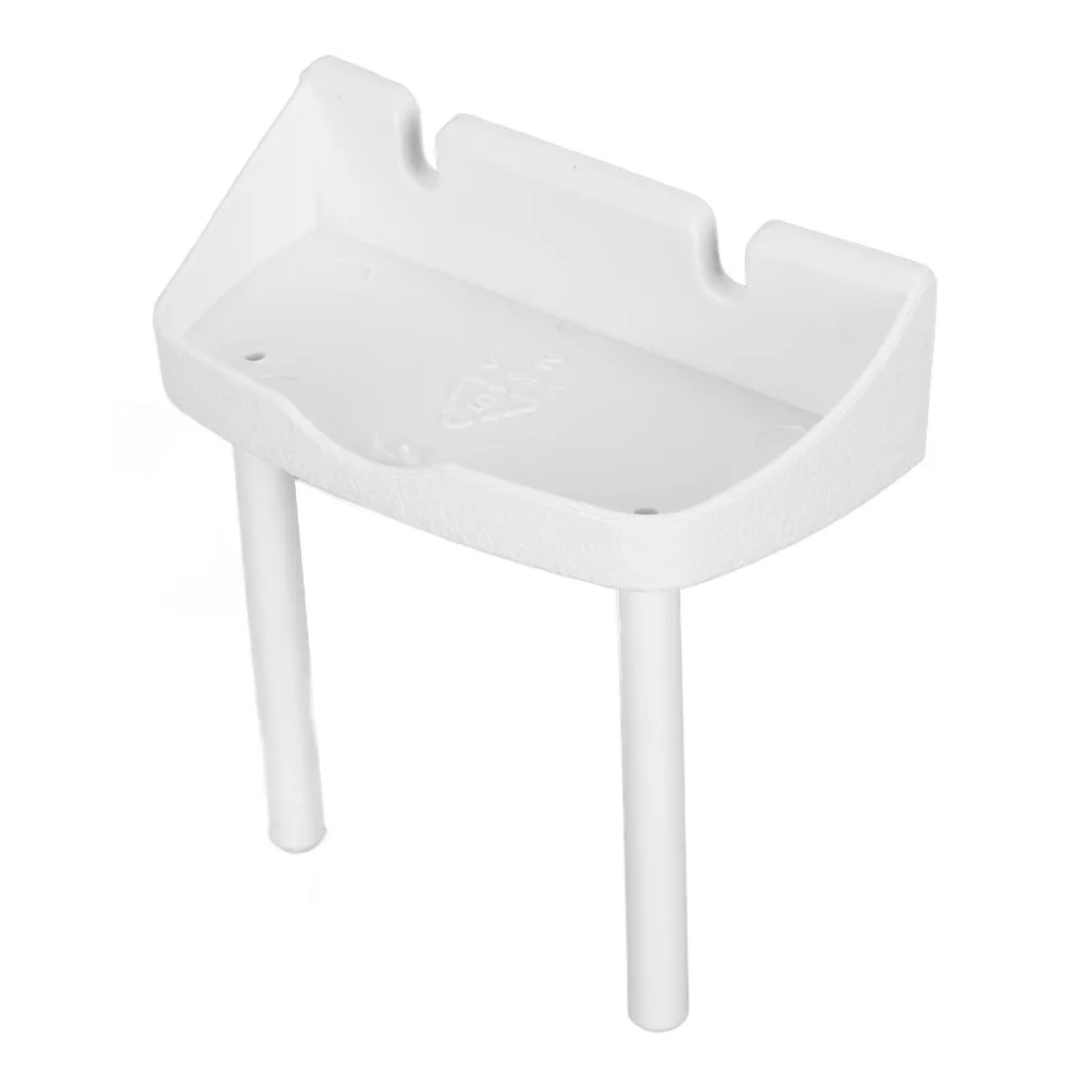 Double Spool Pin Embroidery Spool Pin With Base White Sewing Machine Thread Stand Bobbin Winder Spool Thread Stand