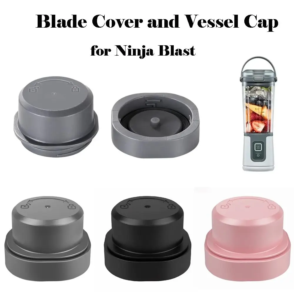 Portable Replacement Parts Dishwasher Safe Leakproof Blade Cover Food Grade Durable Vessel Cap for Ninja Blast Container