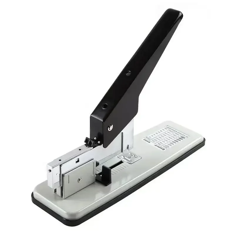 Heavy Duty Hand Operated Paper Binding Stapler with Large Capacity for Bookbinding and Stapling