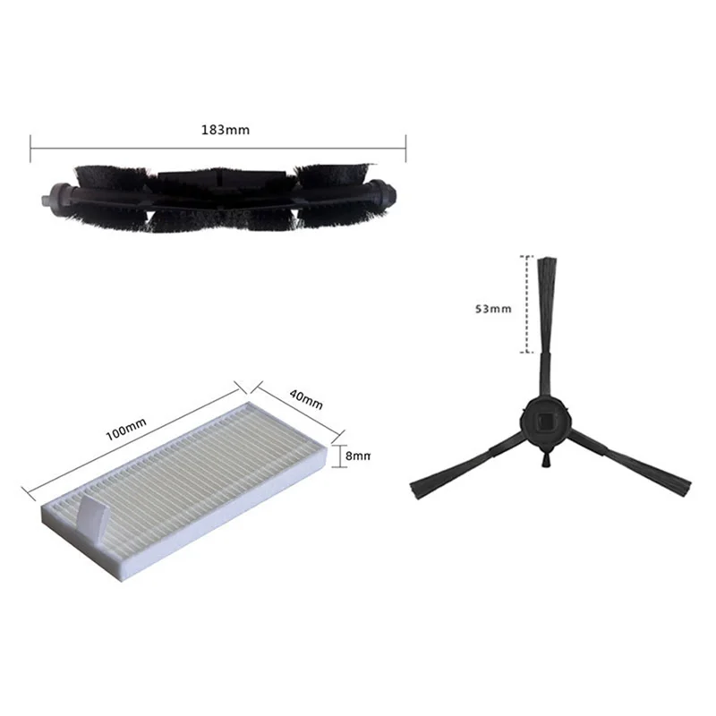 LITE-For 360 S8 / S8 Plus 로봇 진공 롤러 메인 사이드 브러시 Hepa 필터 예비 부품 액세서리