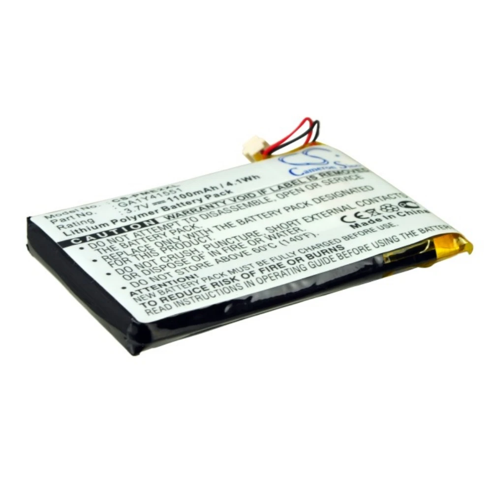 

Li-Polymer PDA, Pocket PC Battery for Palm, 3.7V, 1100mAh, Compatible Models: E2(Part No:GA1Y41551)