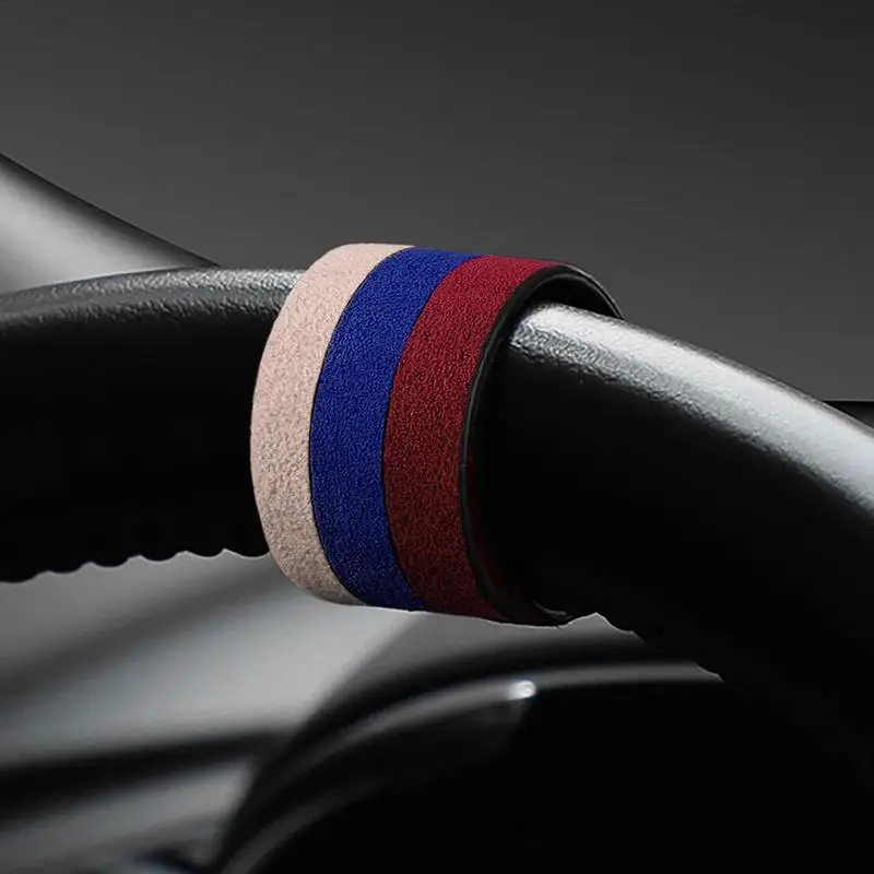 Auto Steering Wheel Center Line Sticker Marking Car Steering Wheel Back To Normal Trim Stickers Sign Car Steering Wheel Luxury