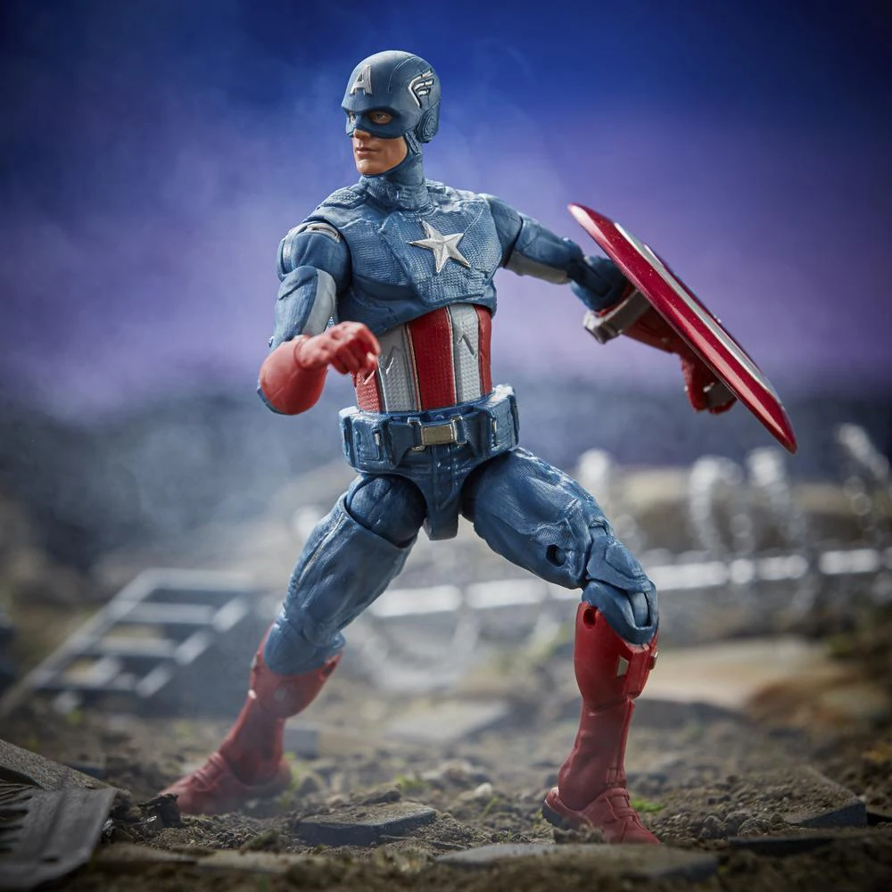 

[In-Stock] Hasbro Marvel Legends Series Captain America (Avengers: Endgame) 15cm Nice Collectoble Action Figure Model Gift Toys