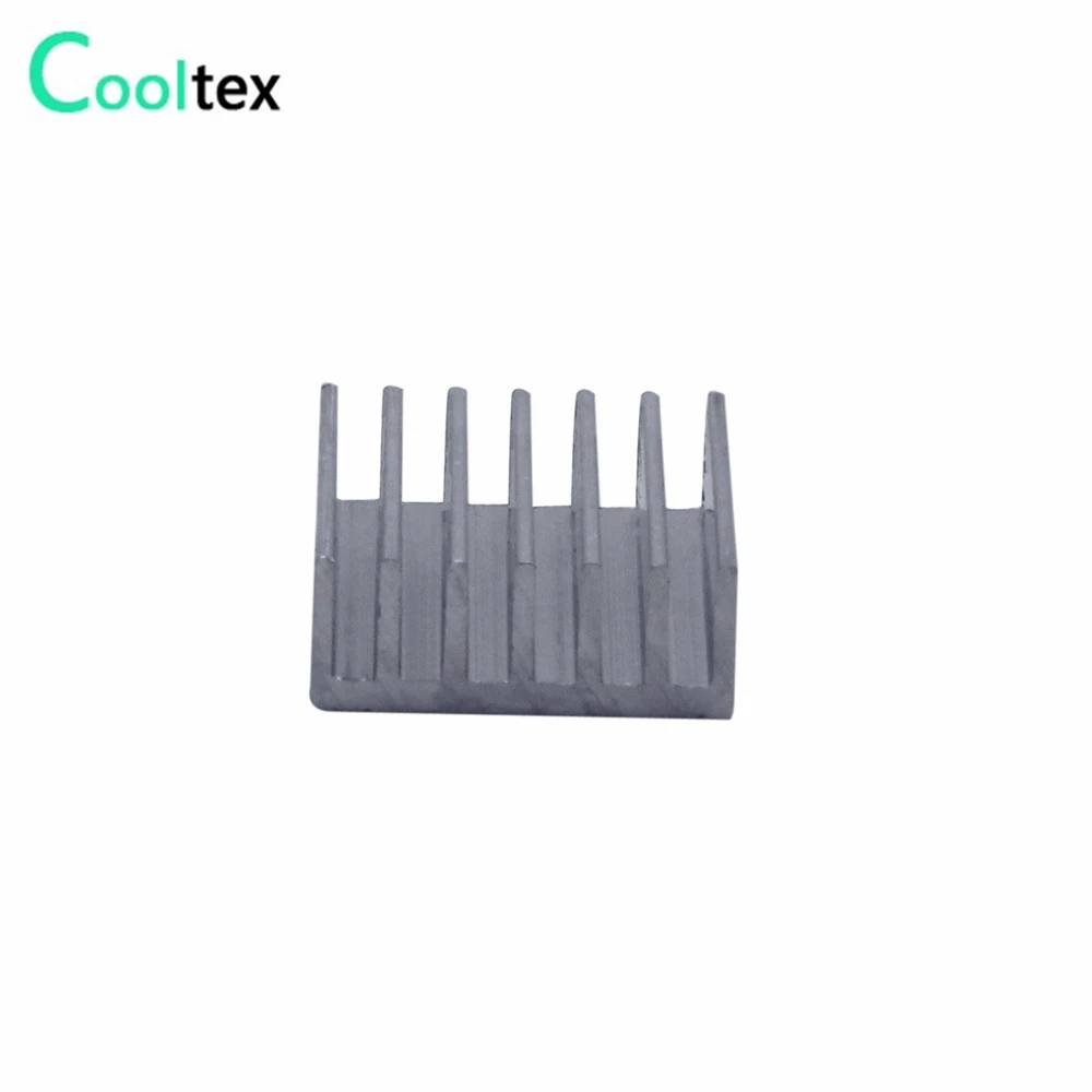 50 stuks Geëxtrudeerd Aluminium heatsink 14x14x6mm koellichaam voor Chip VGA RAM LED IC elektronische radiator KOELER koeling