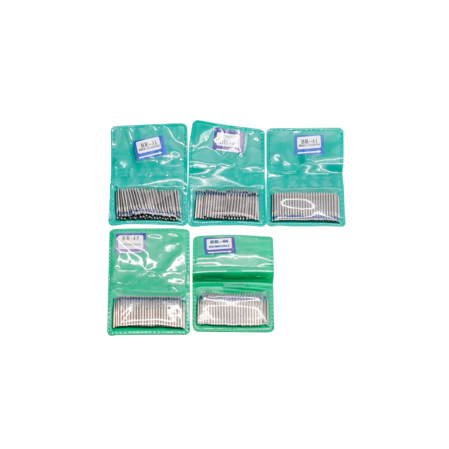 

50Pcs/pack Dental 1.6mm Diamond FG High Speed Burs BR Series For Teeth Polishing Smoothing Professional Dental Care Tools