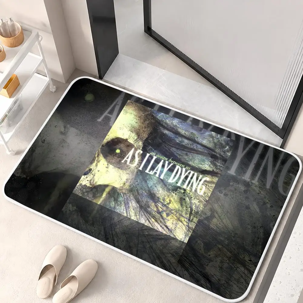 AS I LAY D-DYING Heavy Rock Floor Mat Flannel Rug Soft Non Slip Door Mat For Bathroom Bedroom Kitchen Living Room Home Decor