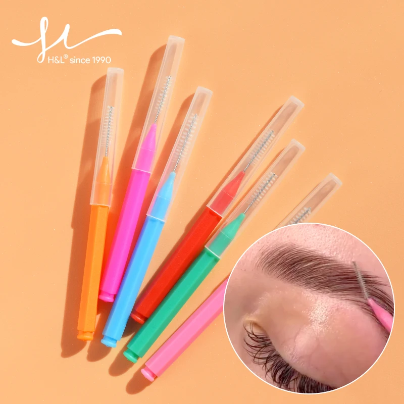 

40 pieces eyelashes eyelashextension lash Eyebrow Brush High quality makeup tools Suitable for female use Various styles