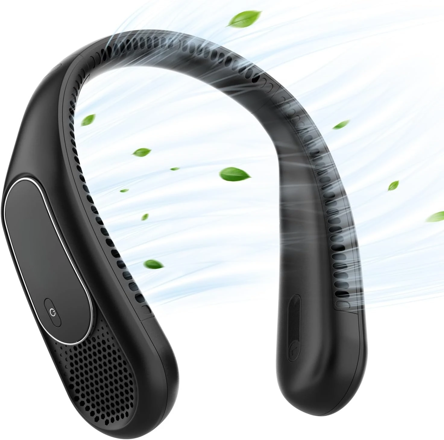 

Новое обновление кондиционера 2025 года с подвесным вентилятором на шею для быстрого охлаждения, длительный срок службы батареи и сверхсильной силы ветра