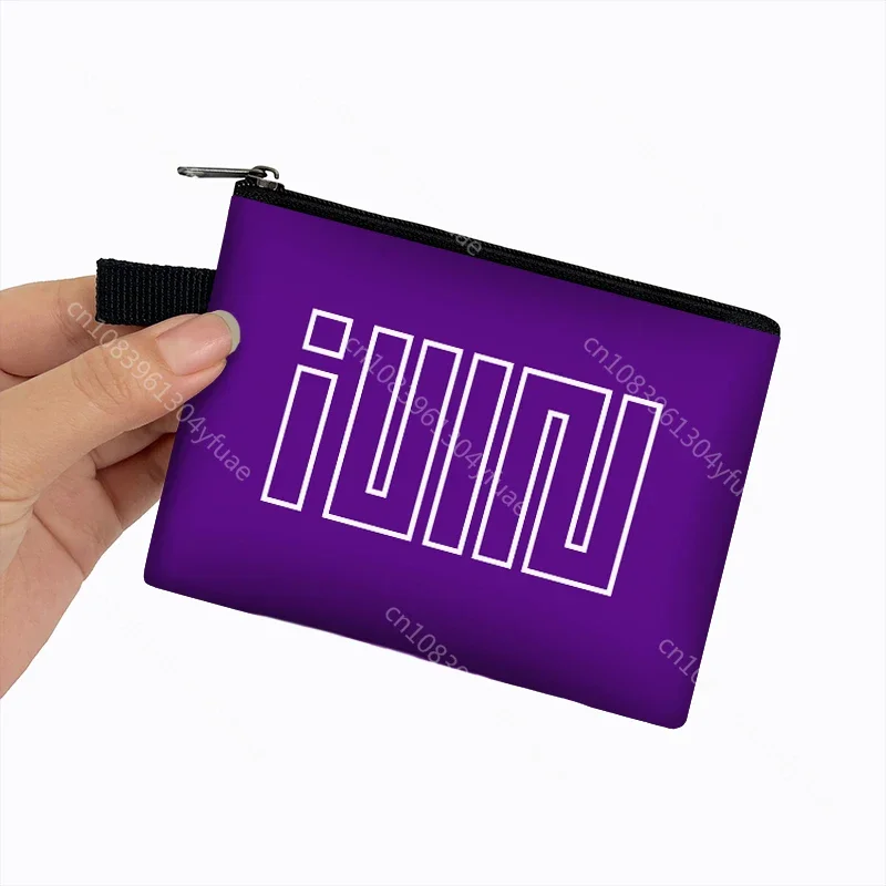 Kpop (G) dompet koin I-DLE autlum I Feel dompet wanita tas uang kartu solid Soyeon/YUQI/Shuhua kunci kartu ID earphone hadiah