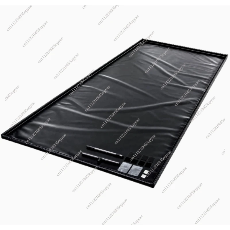 Waterproof Garage Floor , Car Wash Containment Pad PVC Coated Fabric for Vehicle Washing Leakproof Garage Mat
