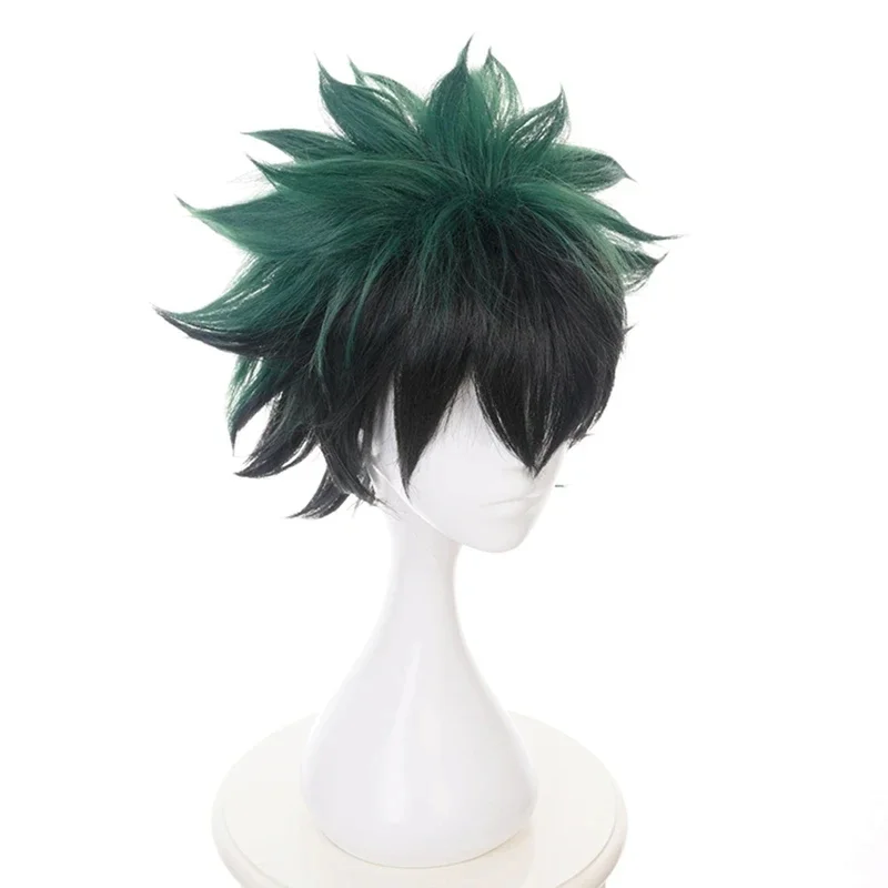 Picture 4: My Hero Academia High-Temperature Fiber Wigs Izuku Midoriya and Katsuki Bakugo Short-Hair Synthetic Wigs