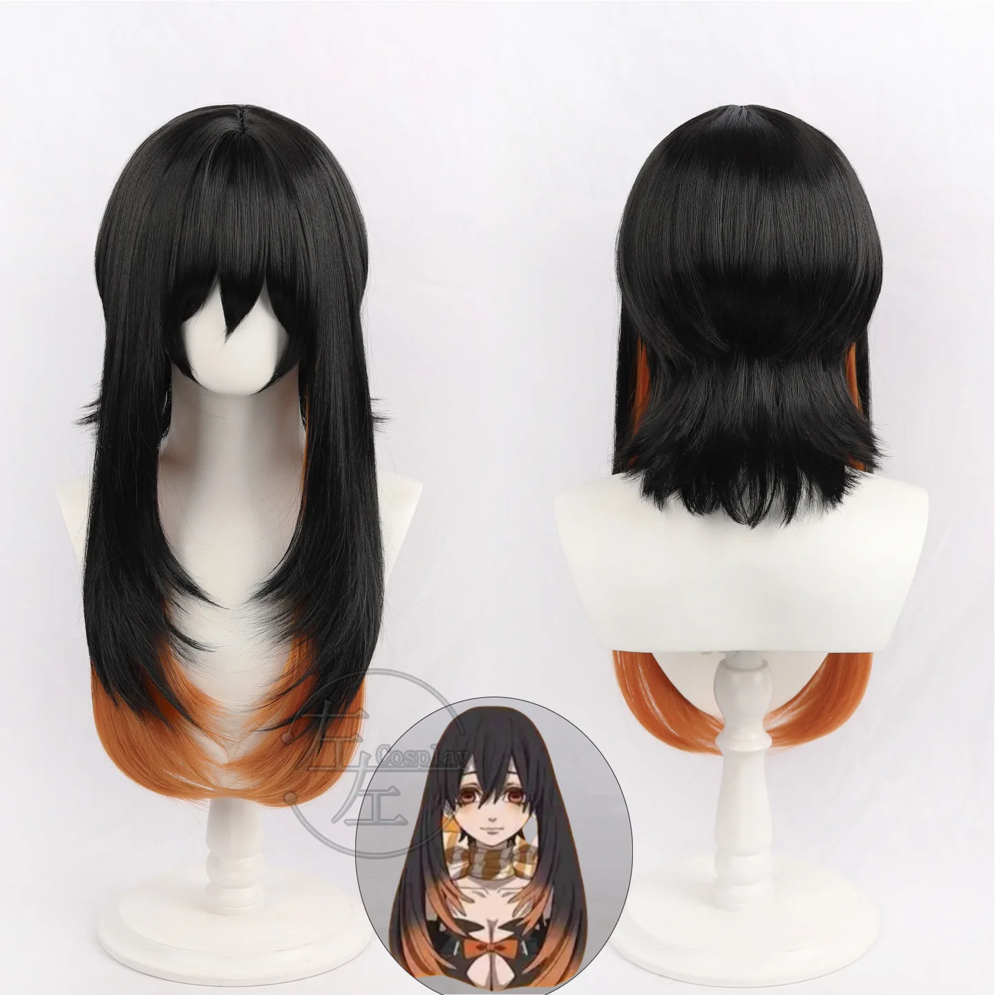 

Аниме Gachiakuta War Ghost Yamo, парик для косплея, смешанный с пушистым шелком для женщин, карнавальное платье на Хэллоуин