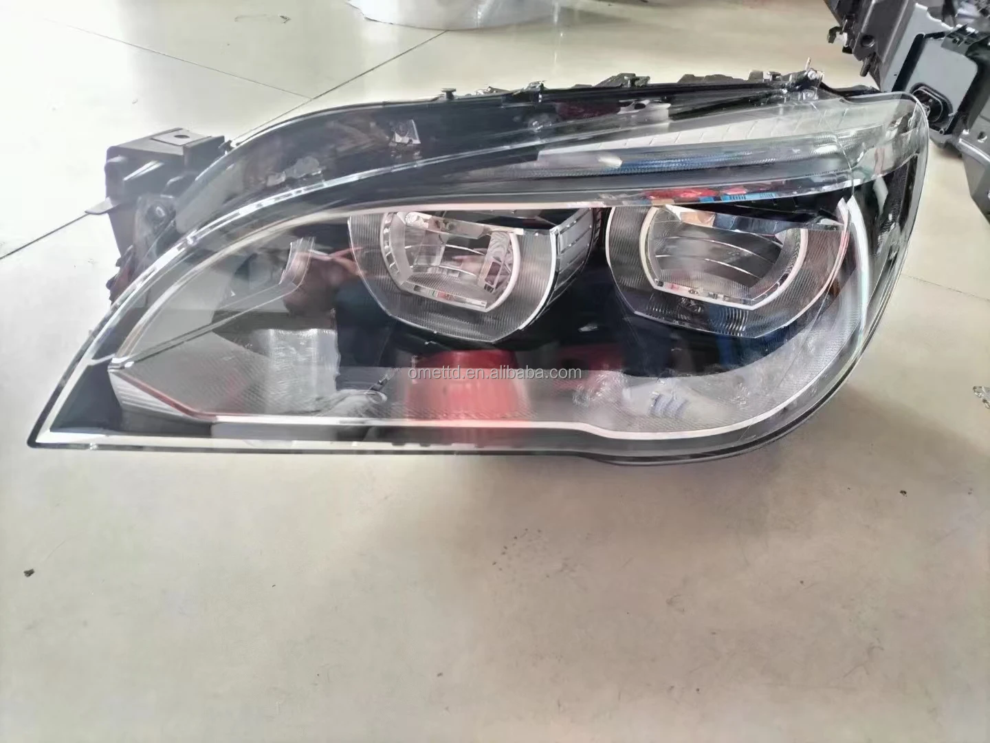 Original F02 Full LED Headlight for 2009-2016 BMW 7 Series 740i 750i 760 F01 F02 Adaptive LED Headlight Headlamp OEM 63117348500