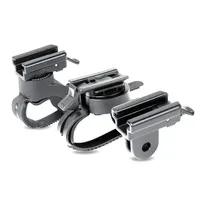 H03/ H07 Bicycle Headlight Holder Front LED Lamp Buckle Quick Mount Release Helmet Adaptor Bracket Light Switch Optional