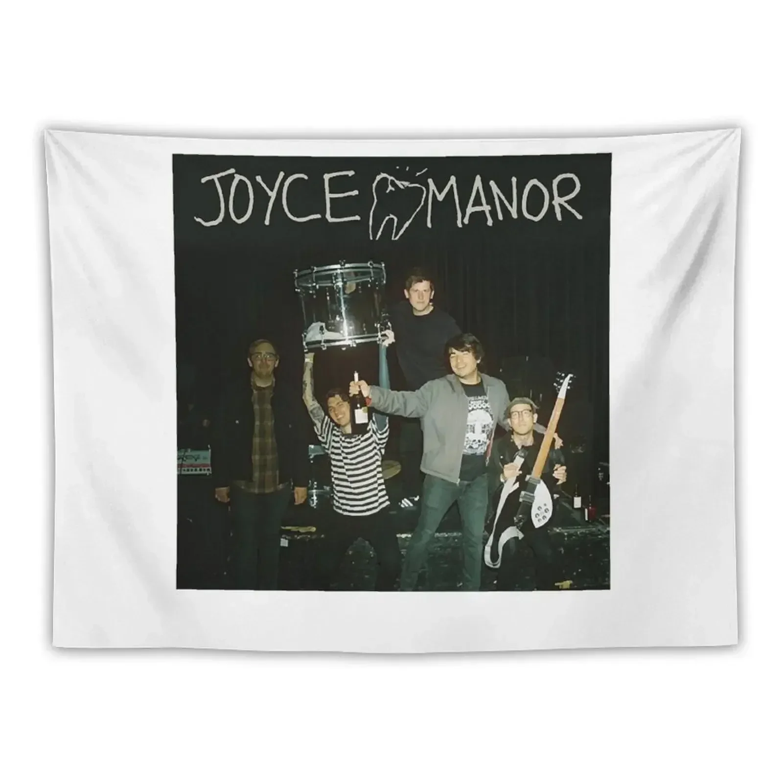 

Joyce Manor Young Rock Band Variety Instruments LyricsRetro Tapestry Funny Decoration Home Decoration Aesthetic Tapestry