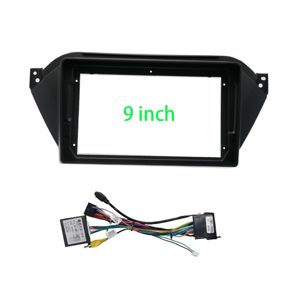 9 inch 10 Inch Car Frame Fascia Adapter Canbus Box Decoder Android Radio Dash Fitting Panel Kit For JAC Refine S2 T40 2015-2018